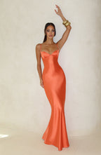 Aimee Maxi Dress - Burnt Orange