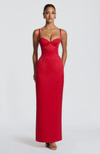 Virginia Maxi Dress - Red