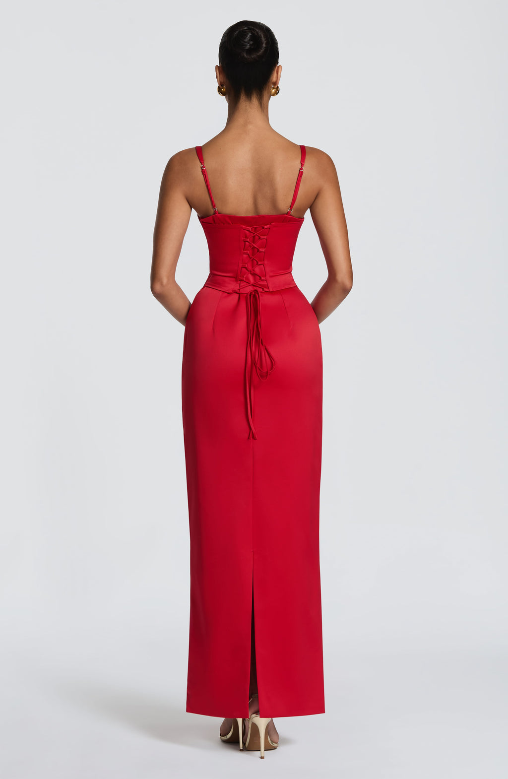 Virginia Maxi Dress - Red