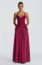 Freya Maxi Dress - Mulberry