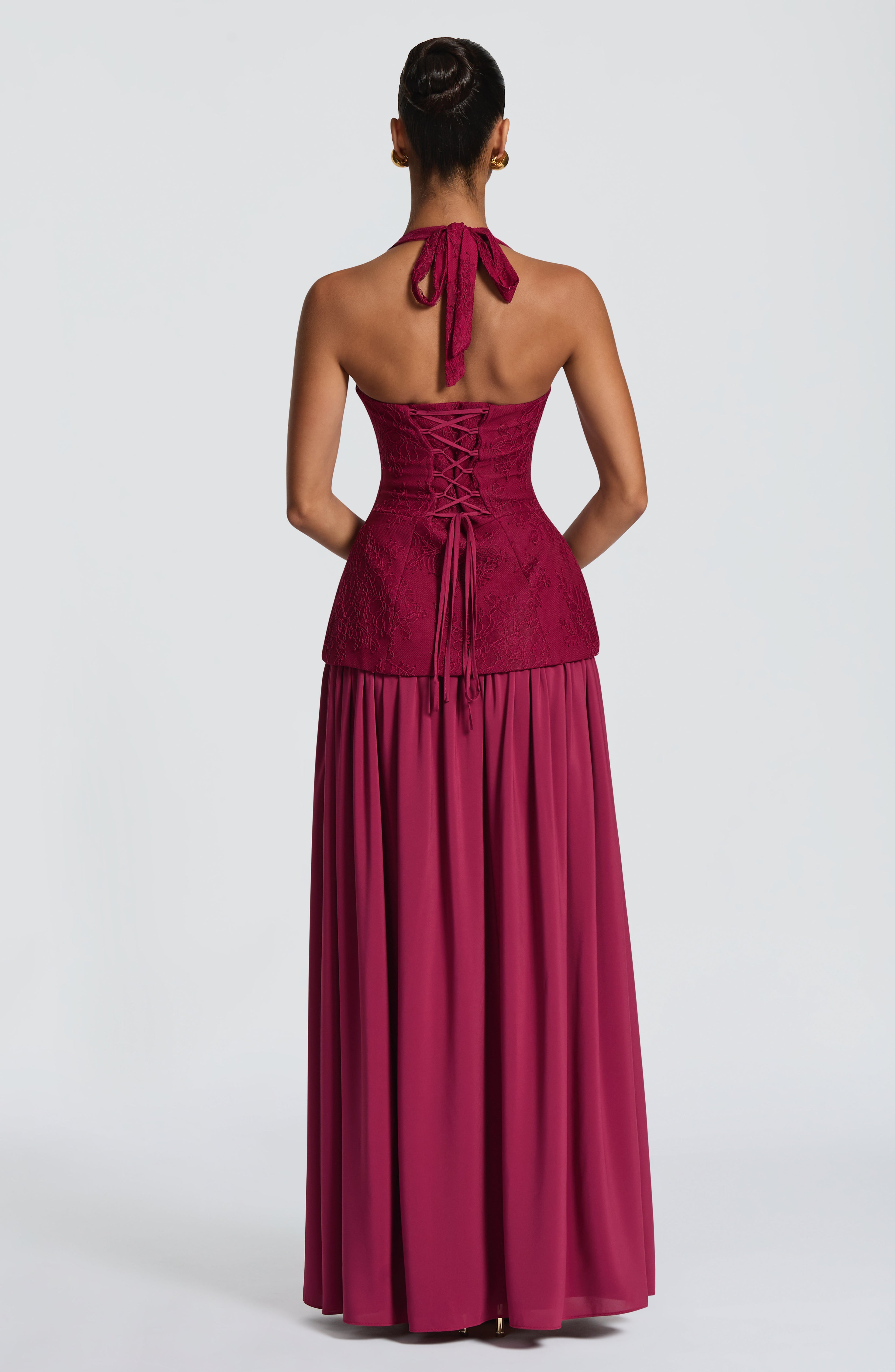 Freya Maxi Dress - Mulberry