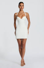 Chloe Mini Dress - Ivory