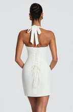 Chloe Mini Dress - Ivory