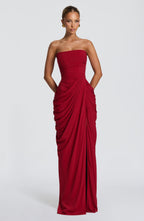 Siobhan Maxi Dress - Deep Red