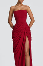 Siobhan Maxi Dress - Deep Red