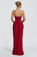 Siobhan Maxi Dress - Deep Red
