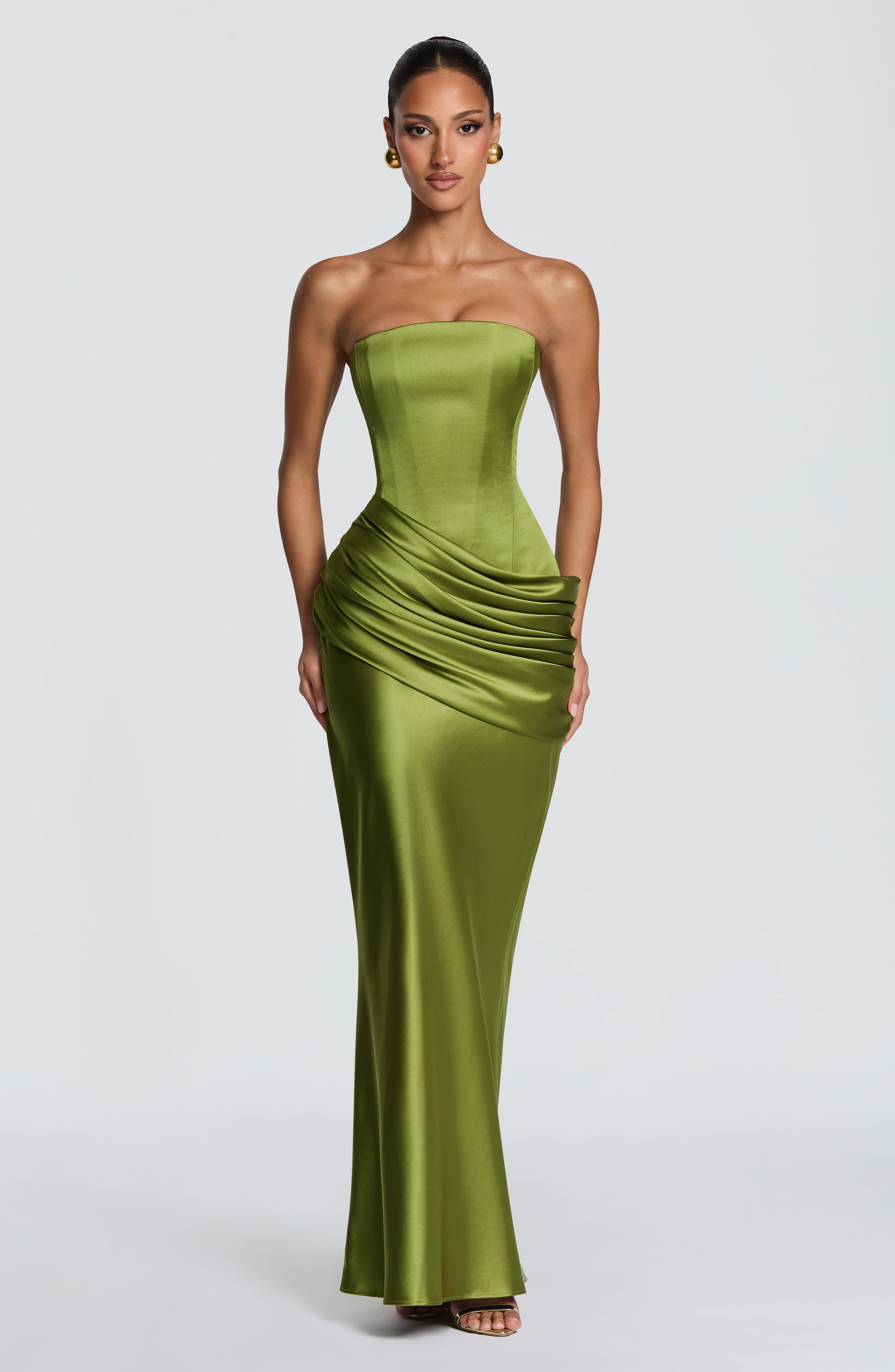 Natalie Maxi Dress - Olive