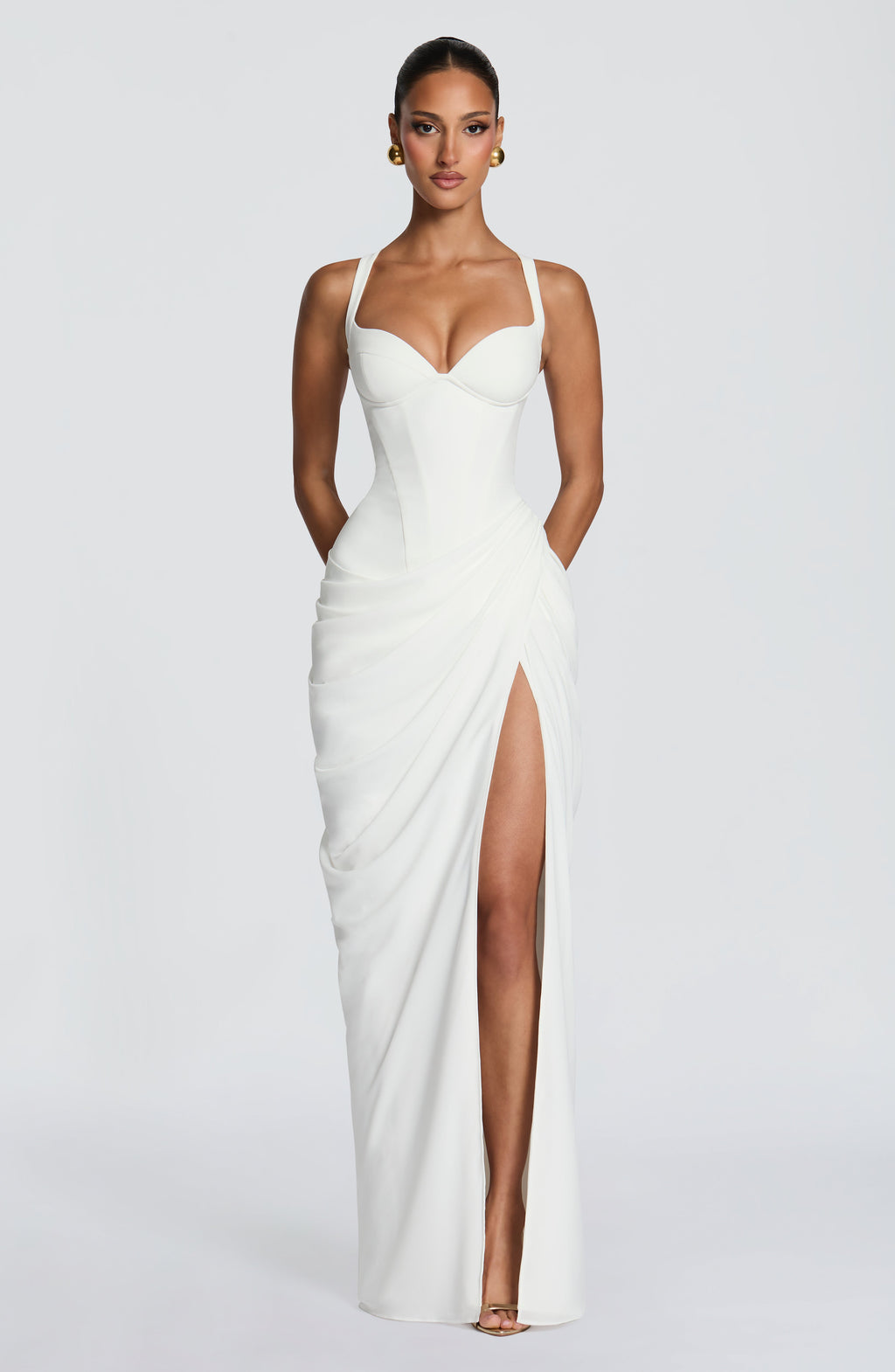 Chloe Maxi Dress - Ivory