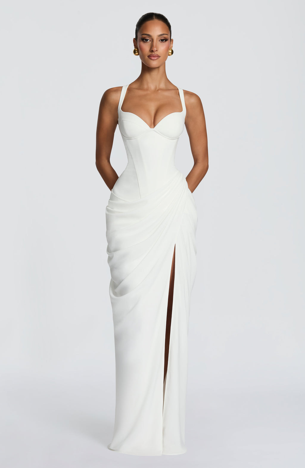 Chloe Maxi Dress - Ivory