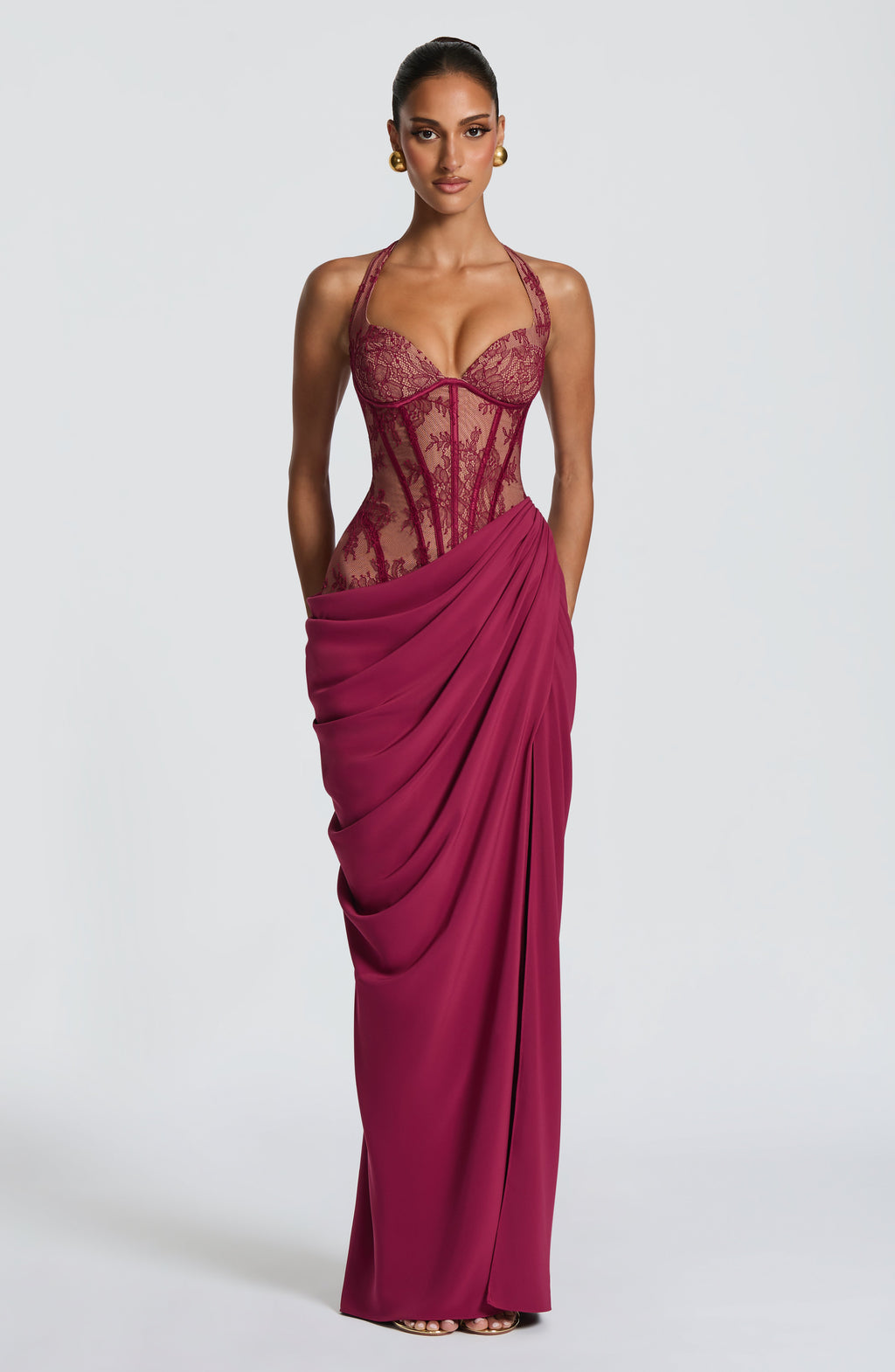 Olivia Maxi Dress - Mulberry