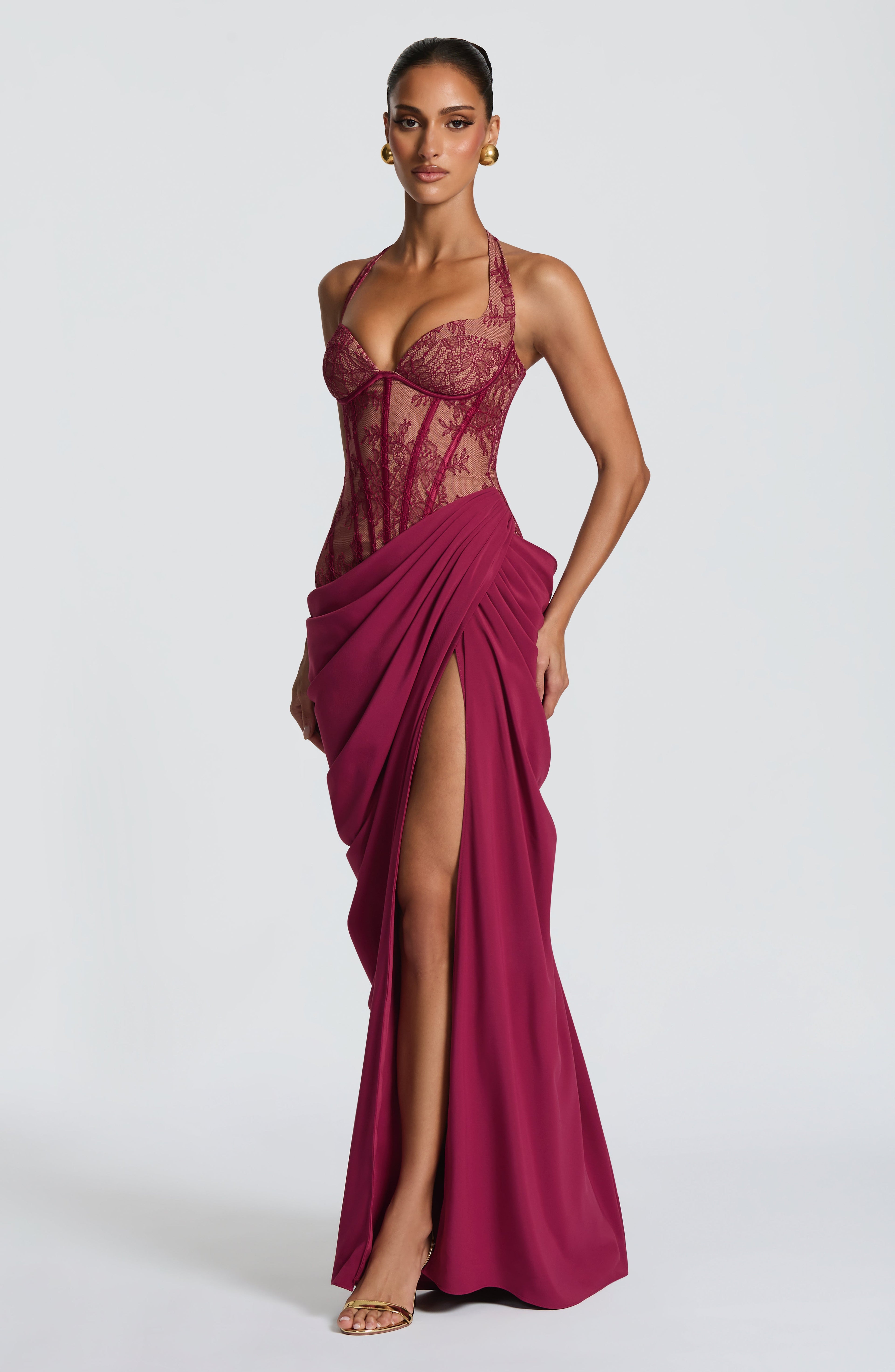 Olivia Maxi Dress - Mulberry
