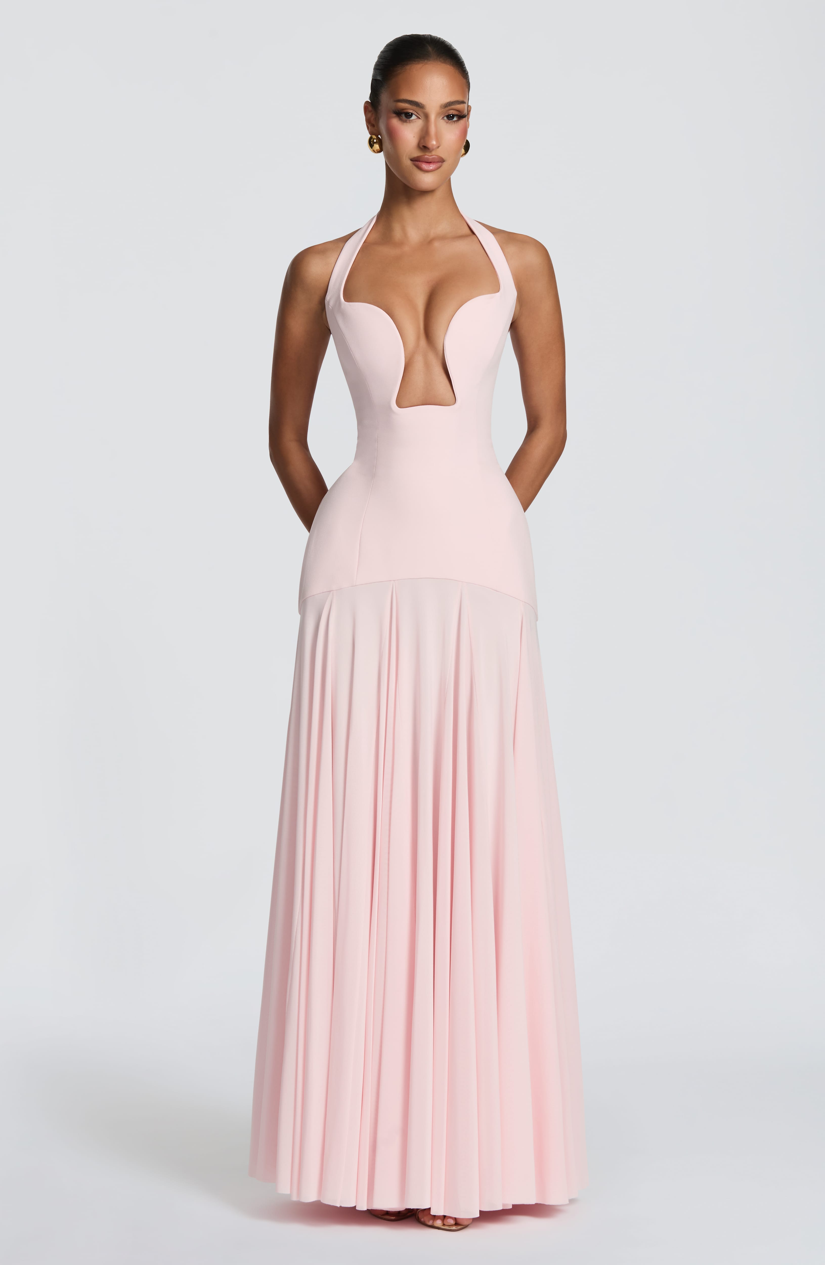 Rosa Maxi Dress - Blush
