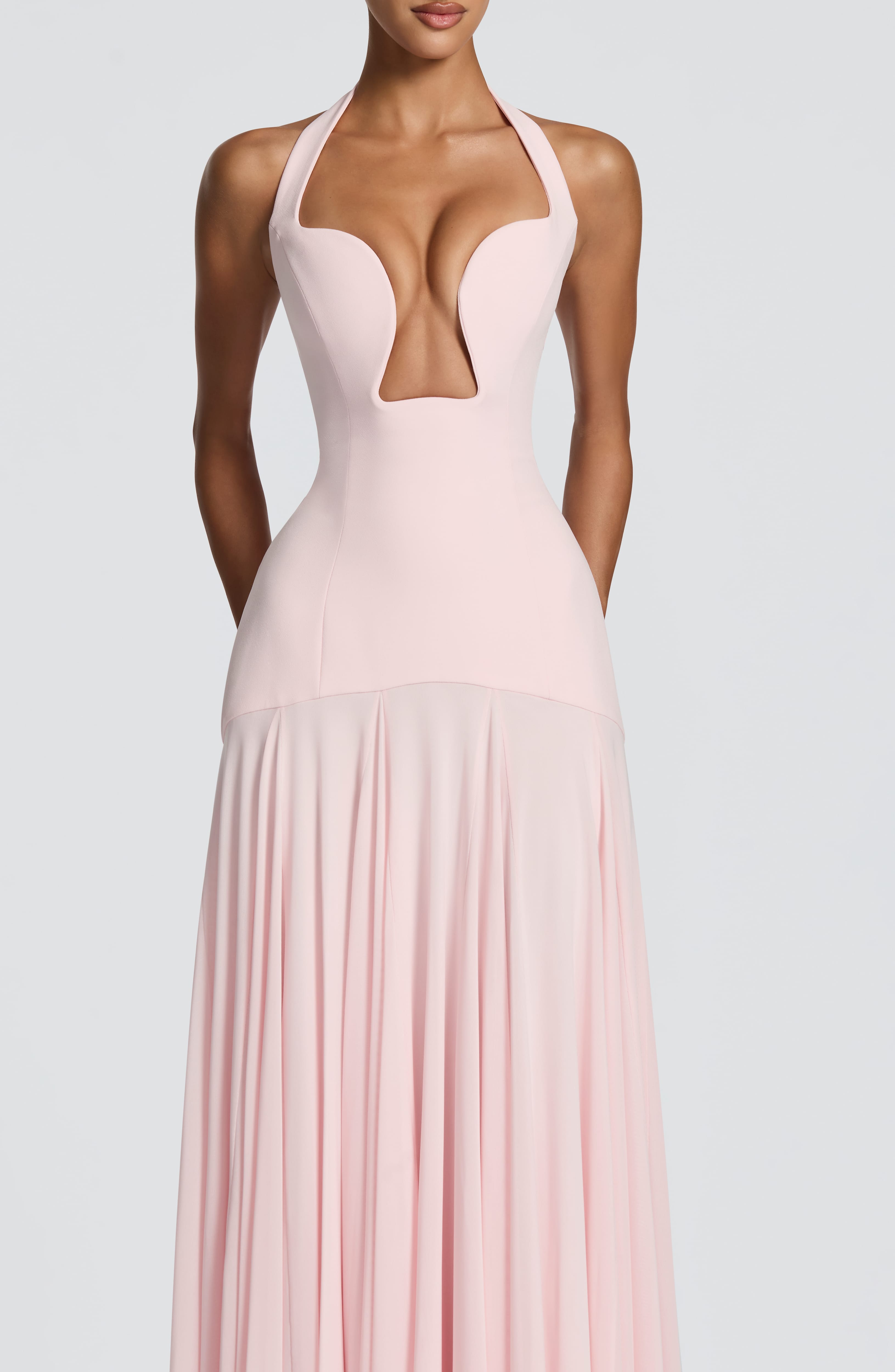 Rosa Maxi Dress - Blush