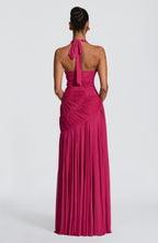 Daisy Maxi Dress - Raspberry