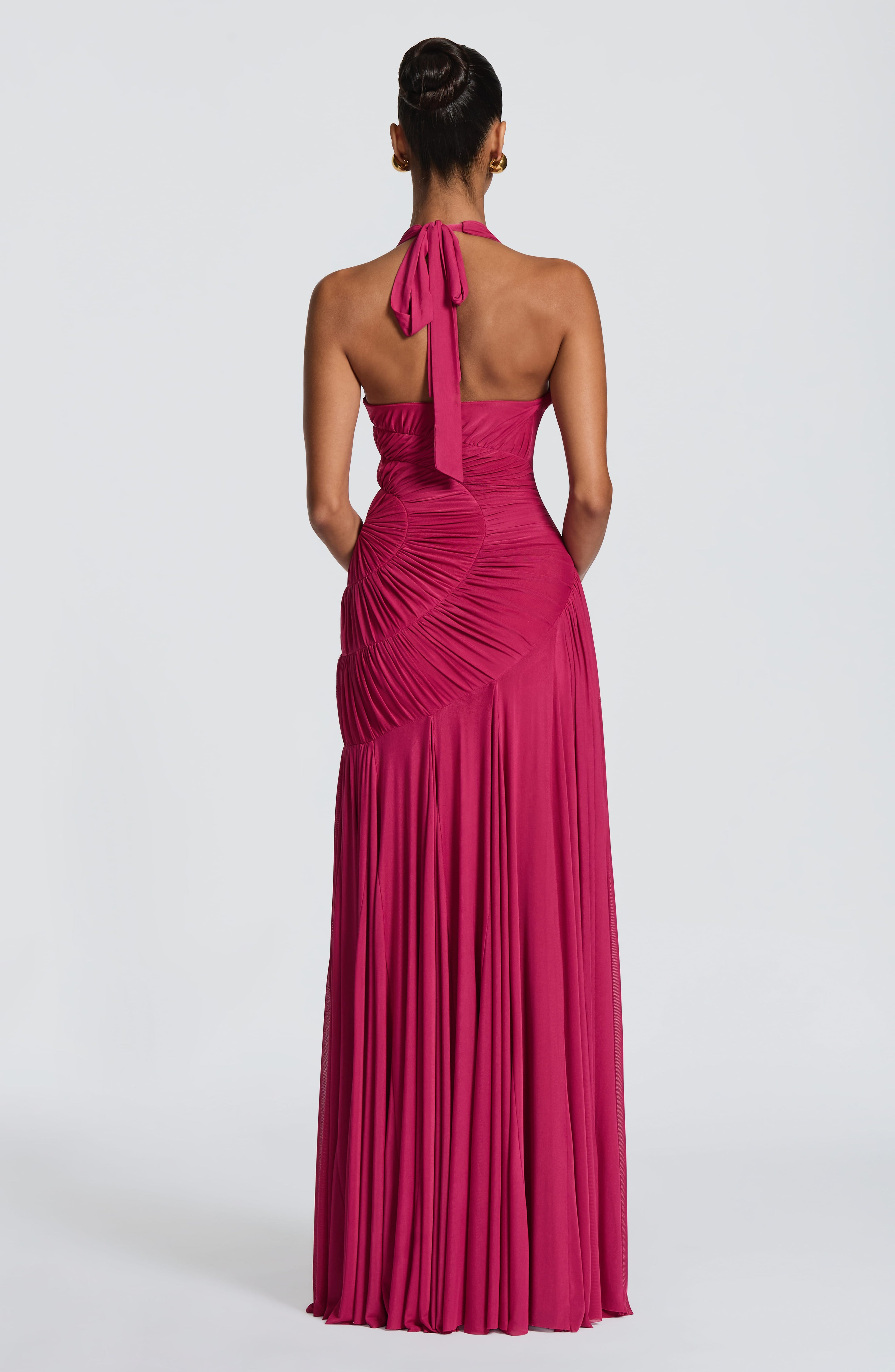 Daisy Maxi Dress - Raspberry