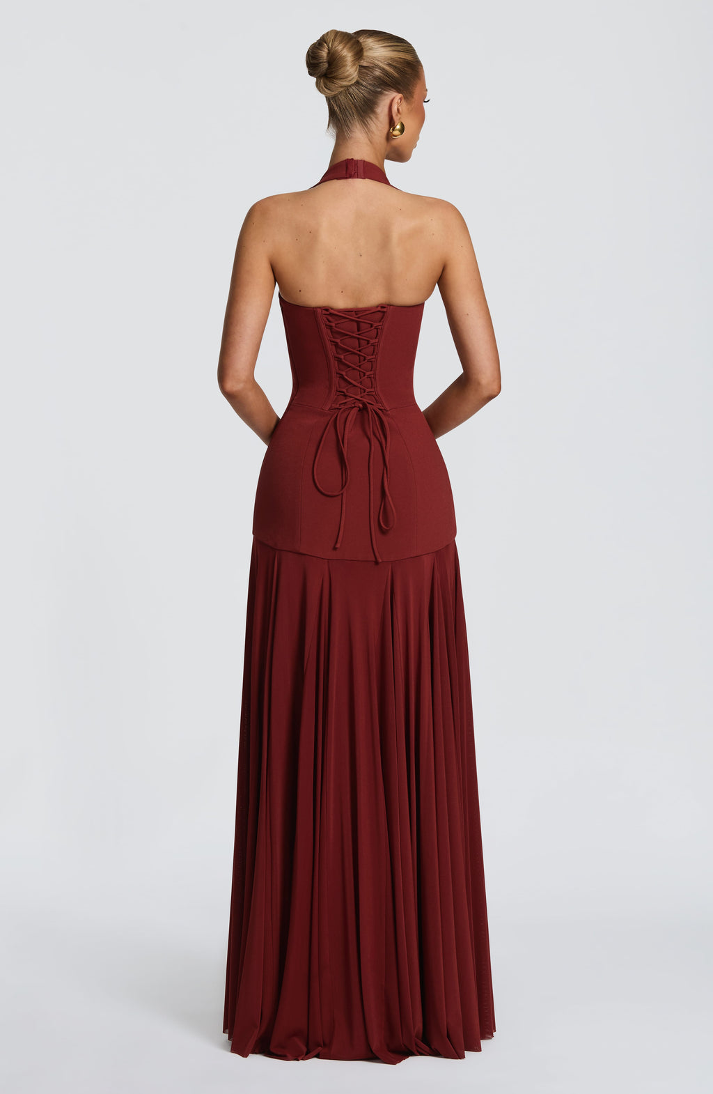 Rosa Maxi Dress - Deep Rust