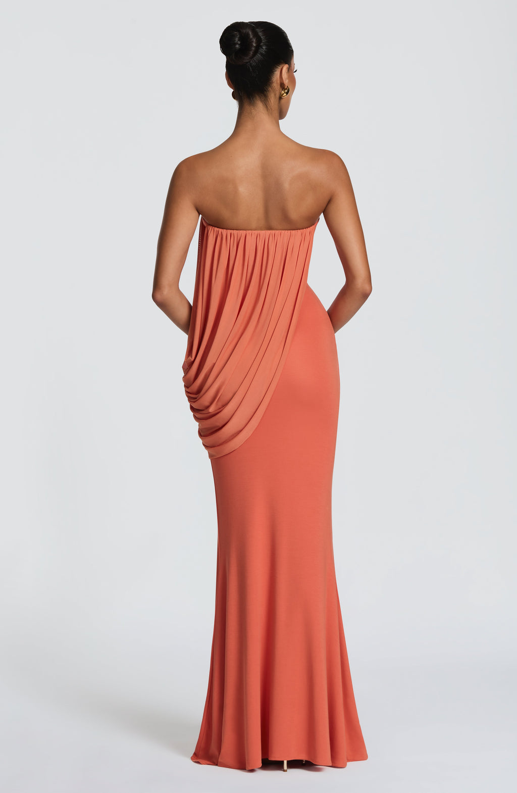 Caroline Maxi Dress - Burnt Orange
