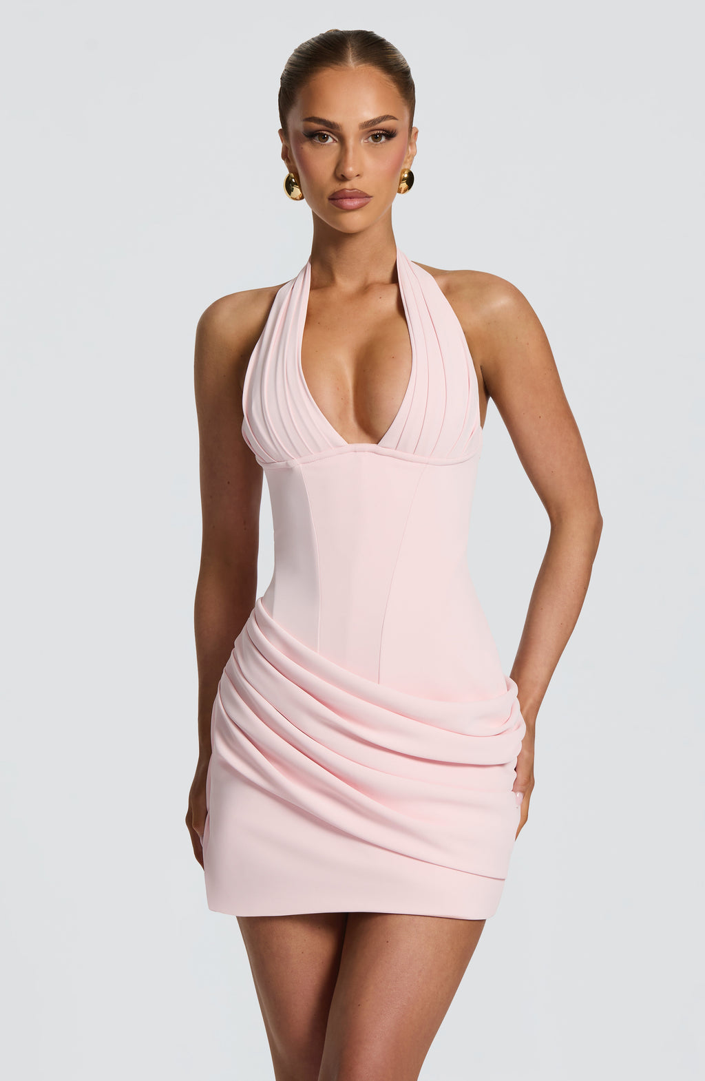 Emma Mini Dress - Blush