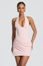 Emma Mini Dress - Blush