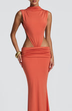 Elsa Maxi Dress - Burnt Orange