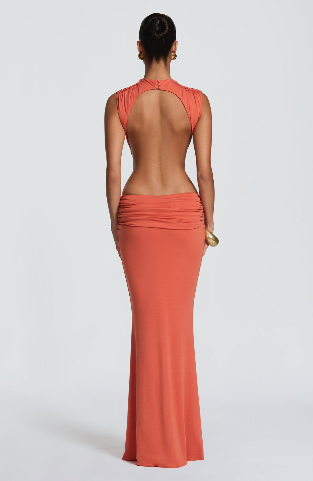 Elsa Maxi Dress - Burnt Orange