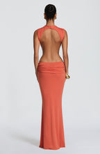 Elsa Maxi Dress - Burnt Orange