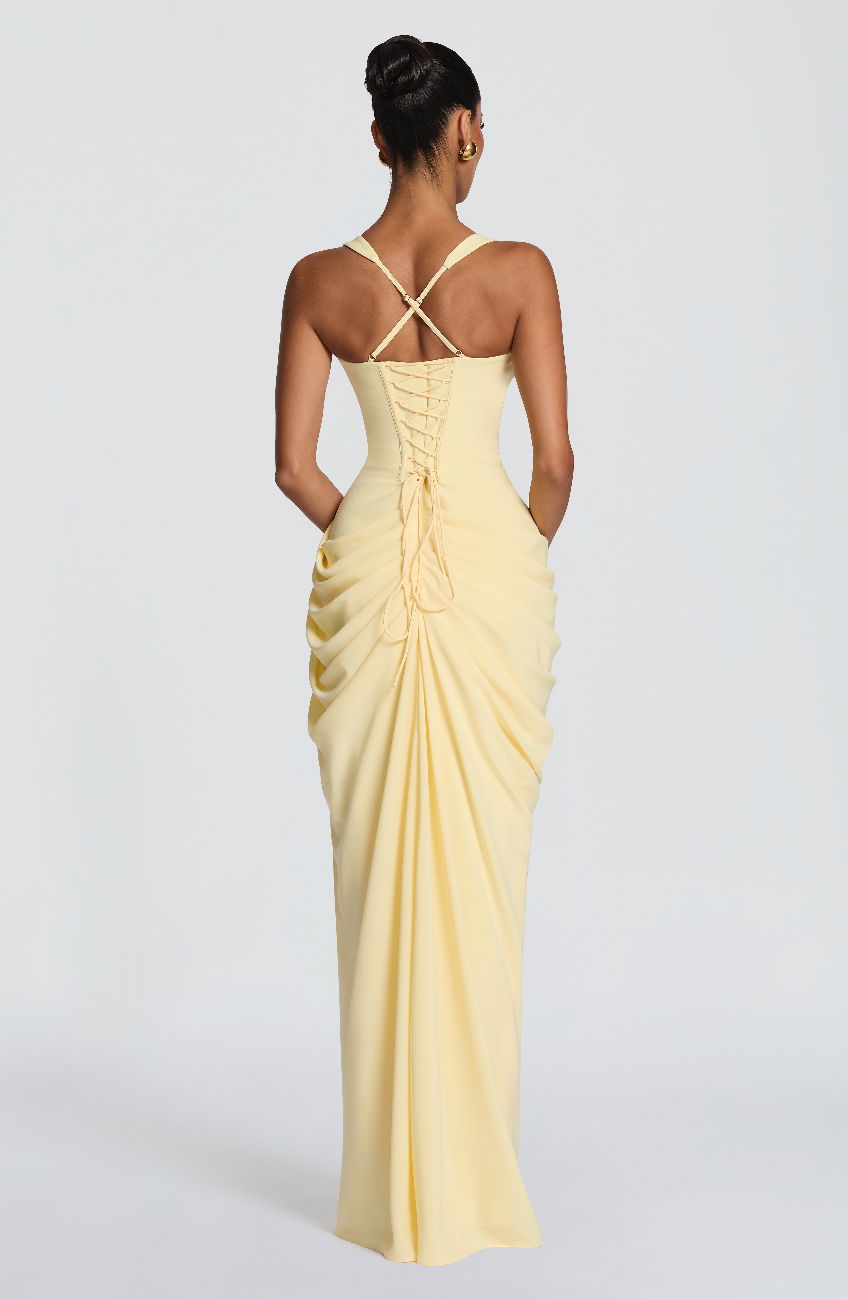 Chloe Maxi Dress - Lemon
