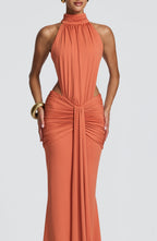 Lily Maxi Dress - Burnt Orange