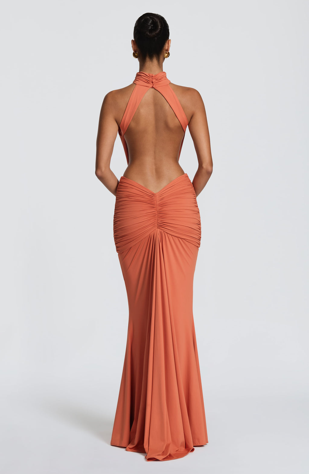 Lily Maxi Dress - Burnt Orange