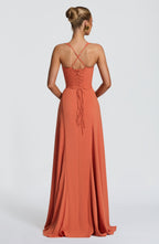 Ellie Maxi Dress - Burnt Orange