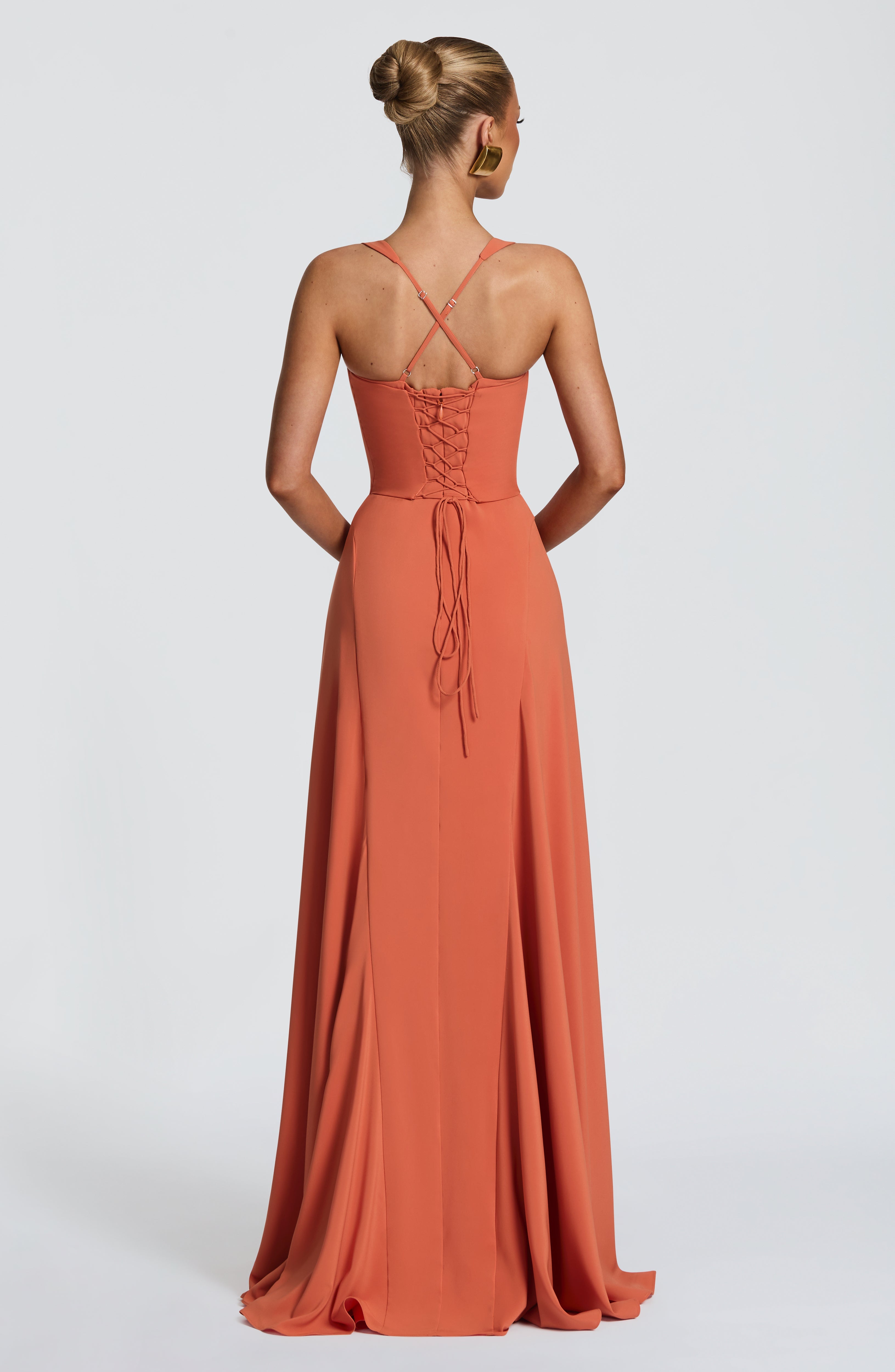 Ellie Maxi Dress - Burnt Orange