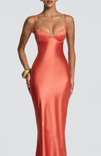 Aimee Maxi Dress - Burnt Orange