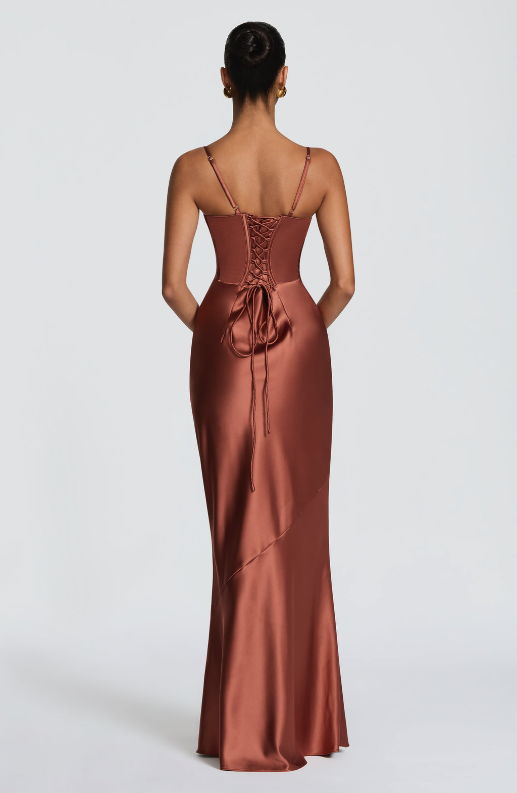Aimee Maxi Dress - Rust