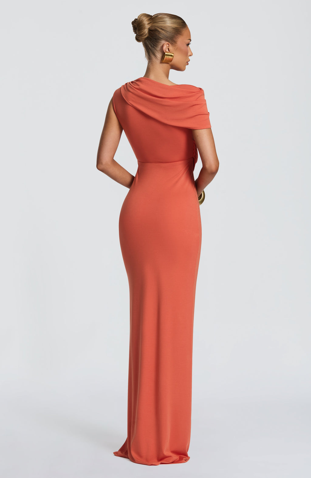 Clara Maxi Dress - Burnt Orange