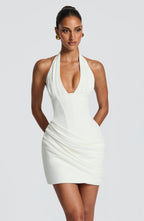 Emma Mini Dress - Ivory
