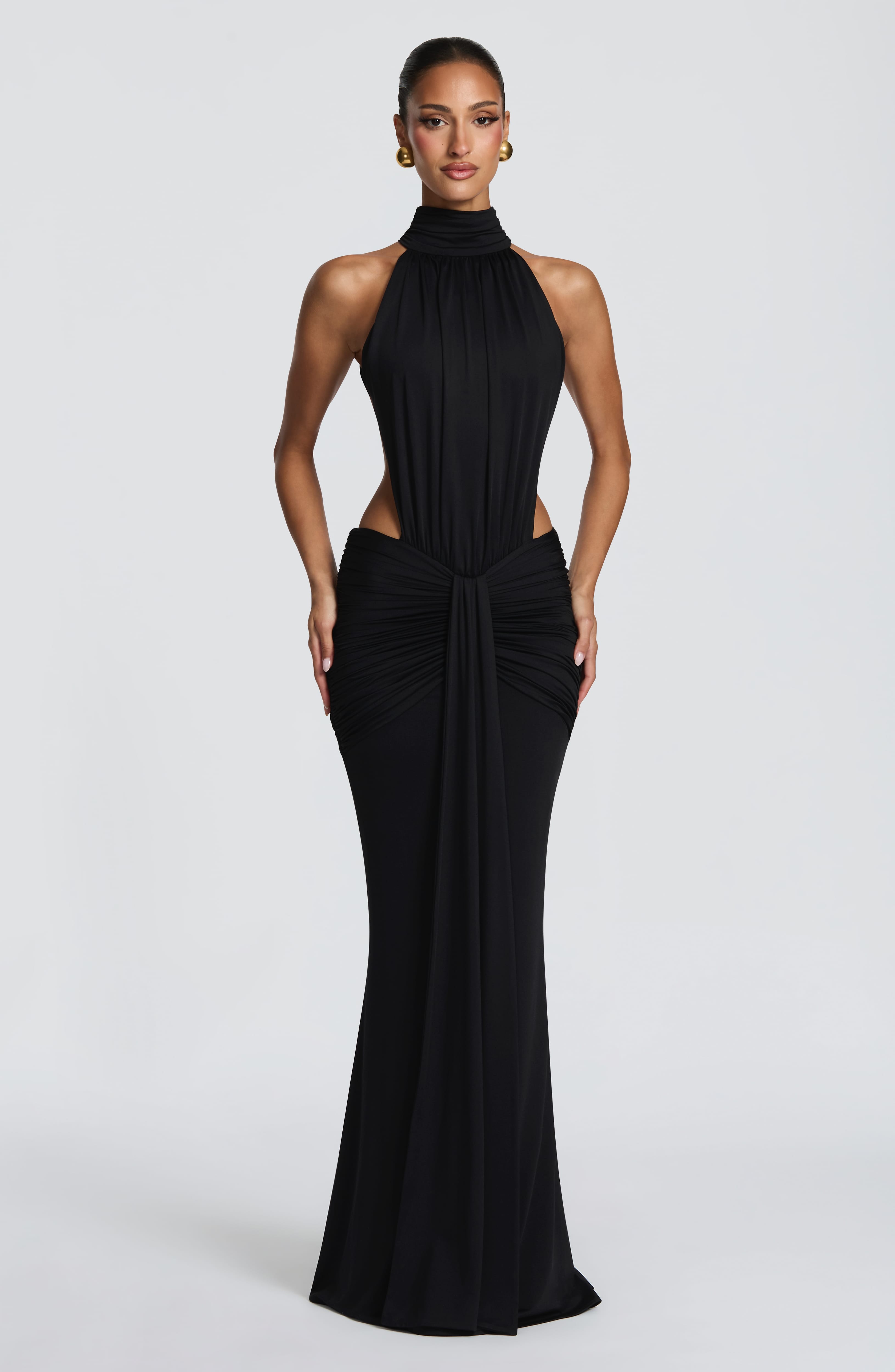 Lily Maxi Dress - Black