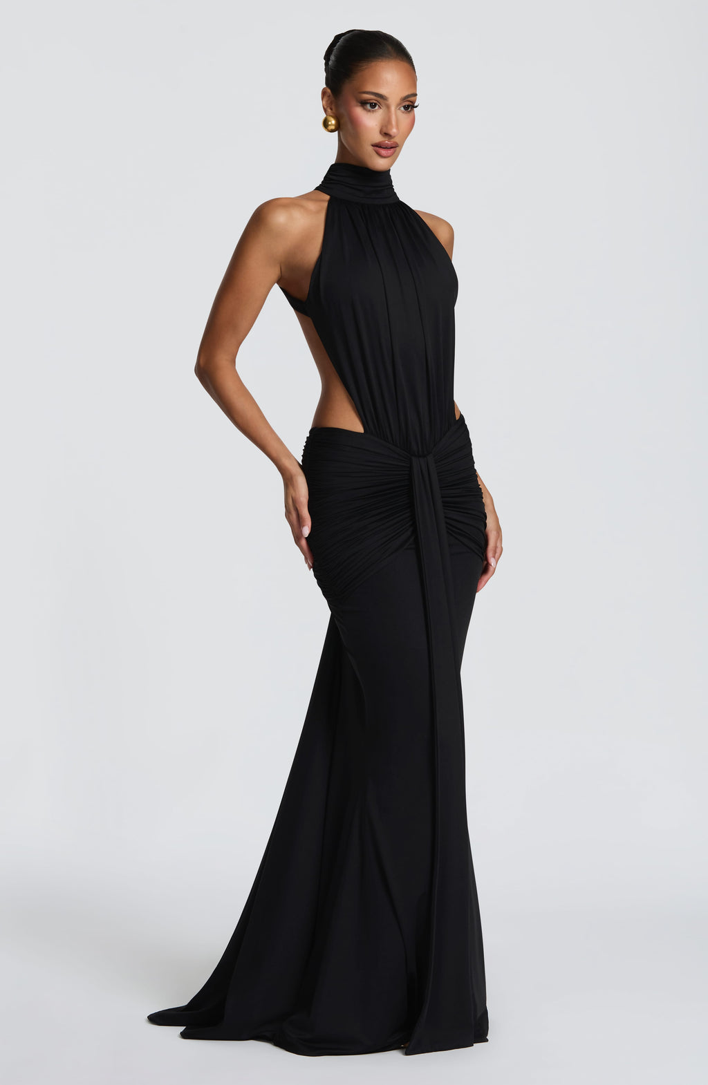 Lily Maxi Dress - Black