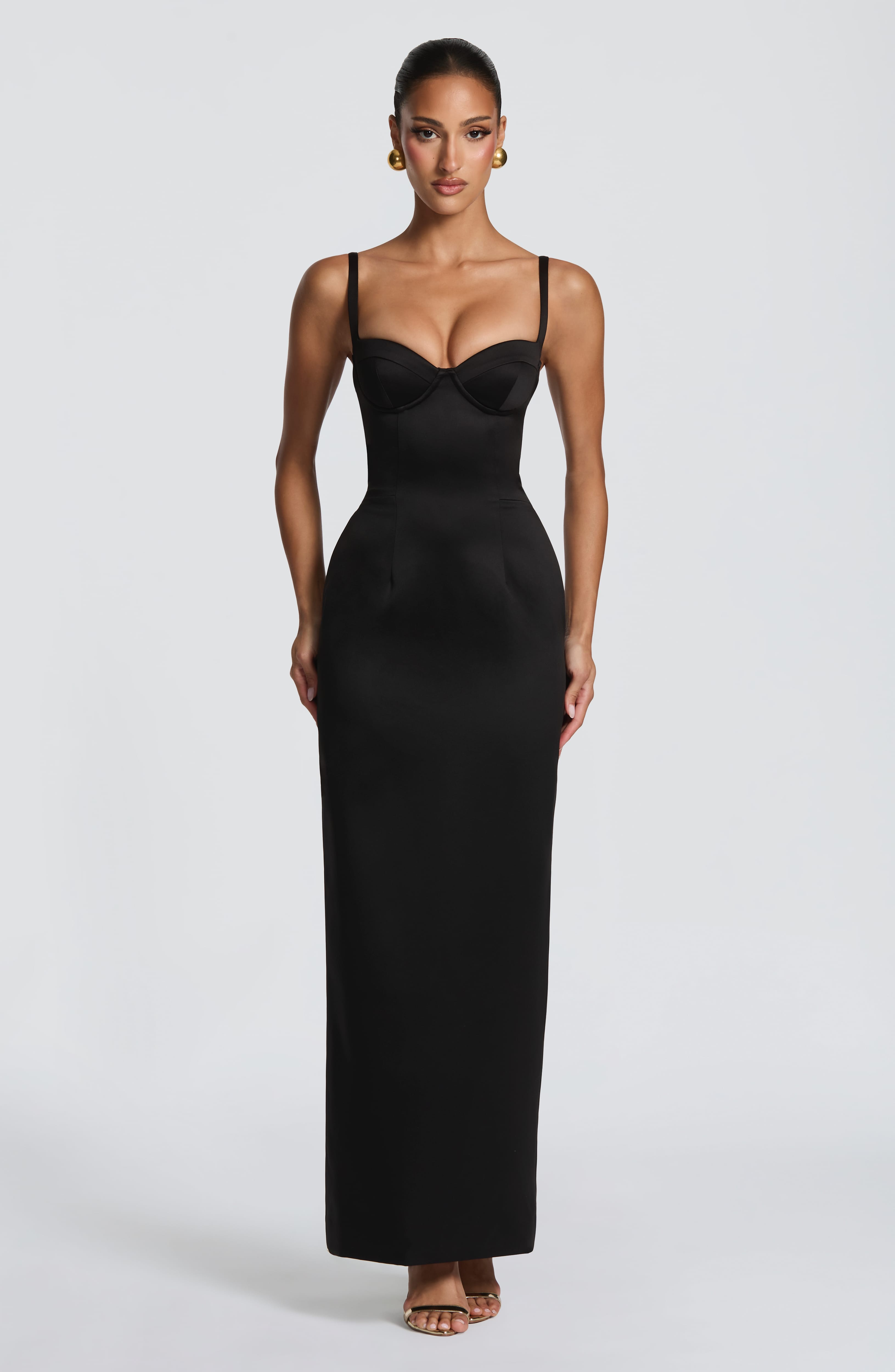 Virginia Maxi Dress - Black