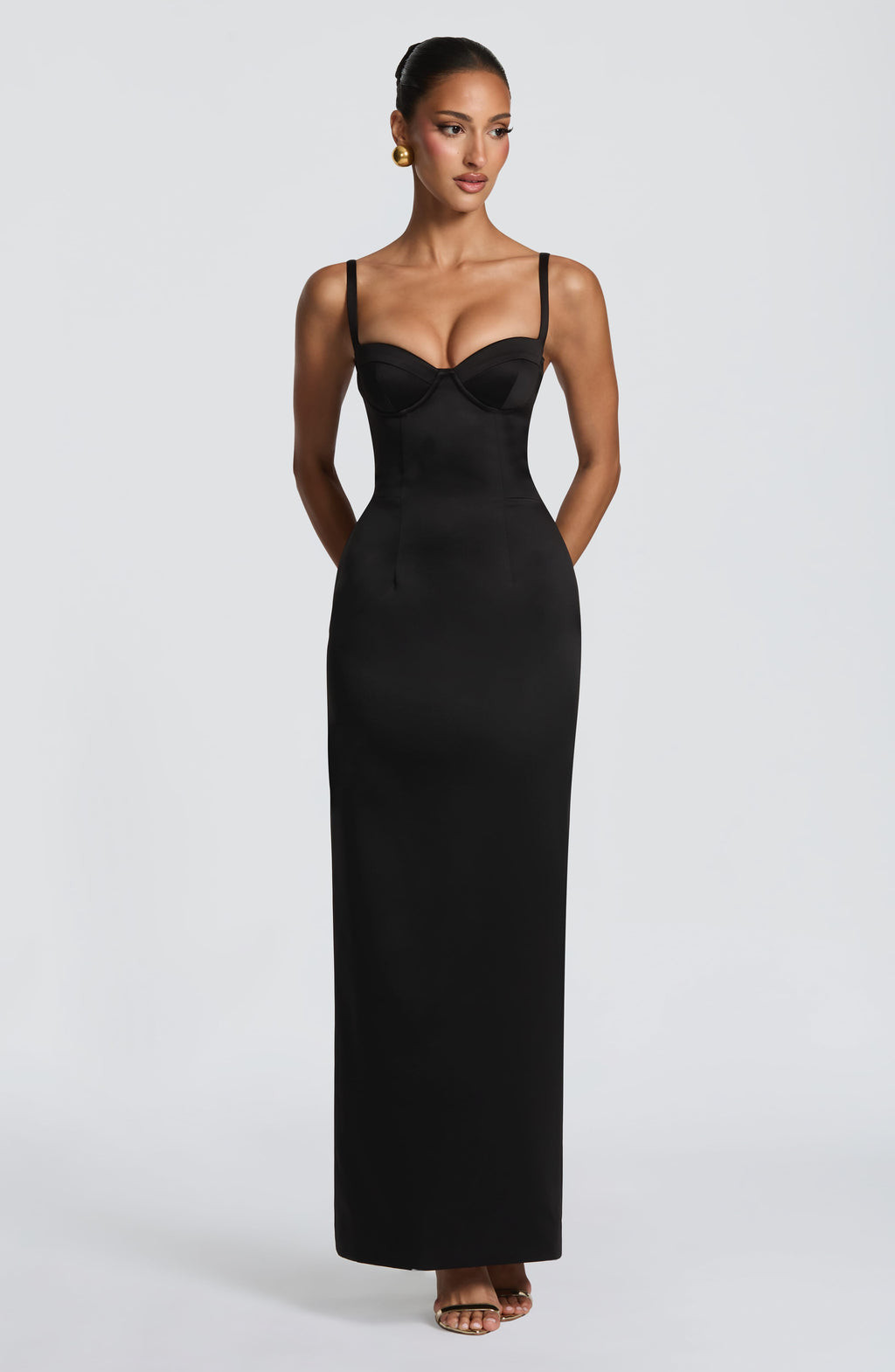 Virginia Maxi Dress - Black