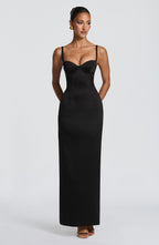Virginia Maxi Dress - Black