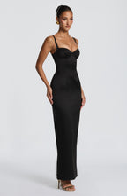 Virginia Maxi Dress - Black