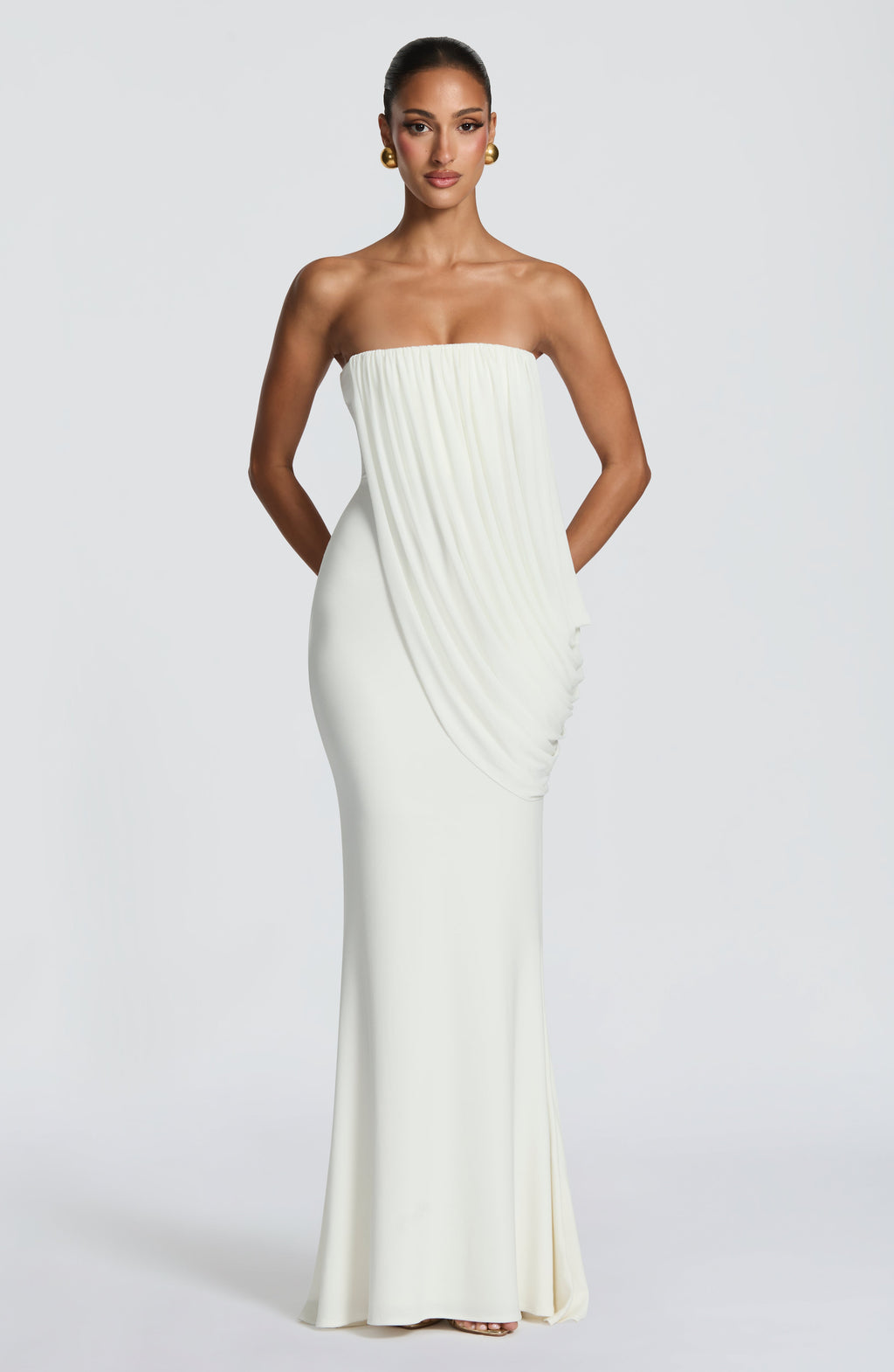 Caroline Maxi Dress - Ivory