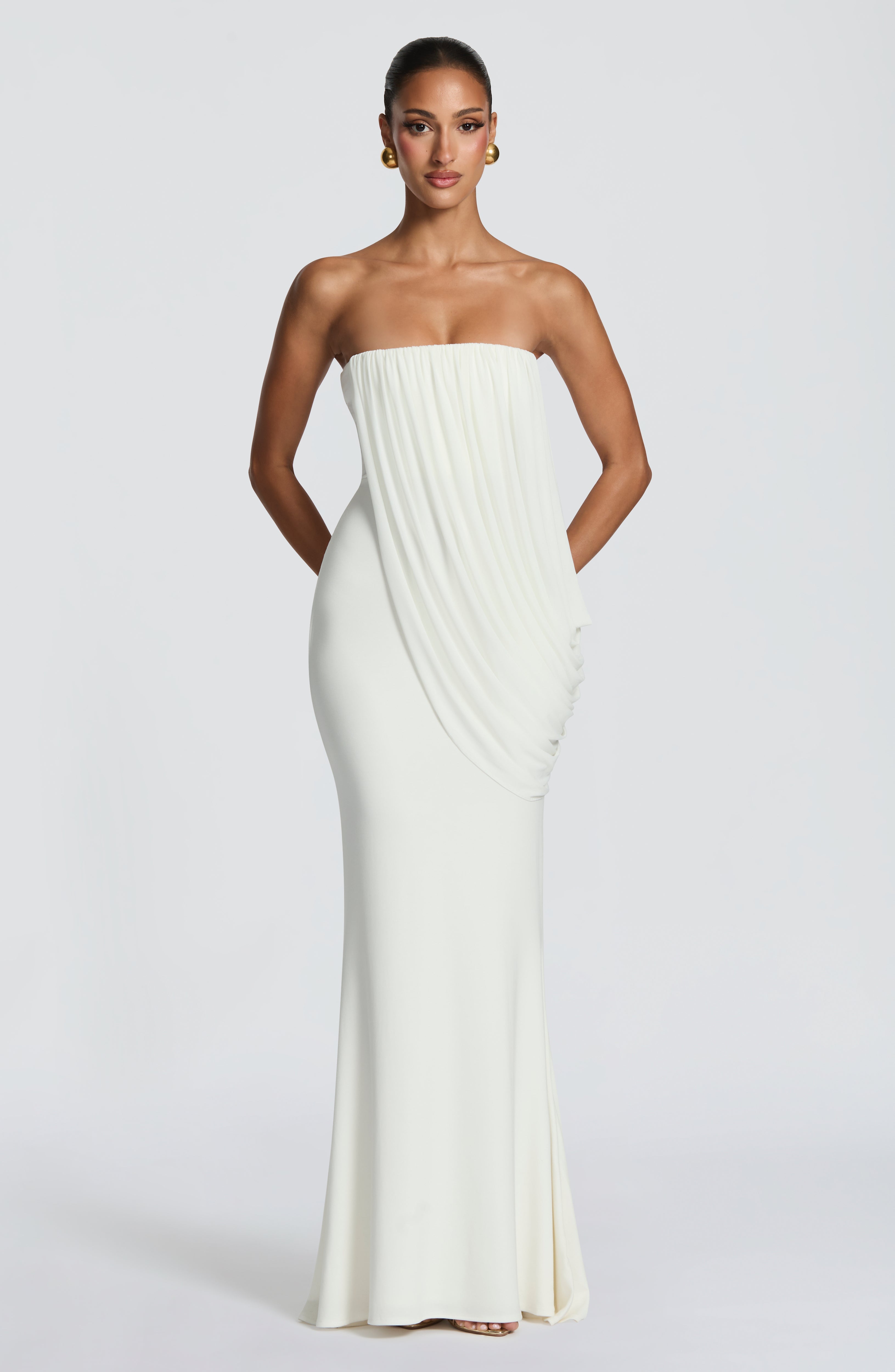 Caroline Maxi Dress - Ivory