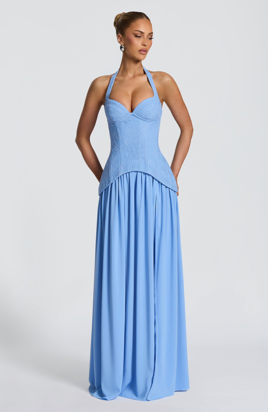 Freya Maxi Dress - Powder Blue