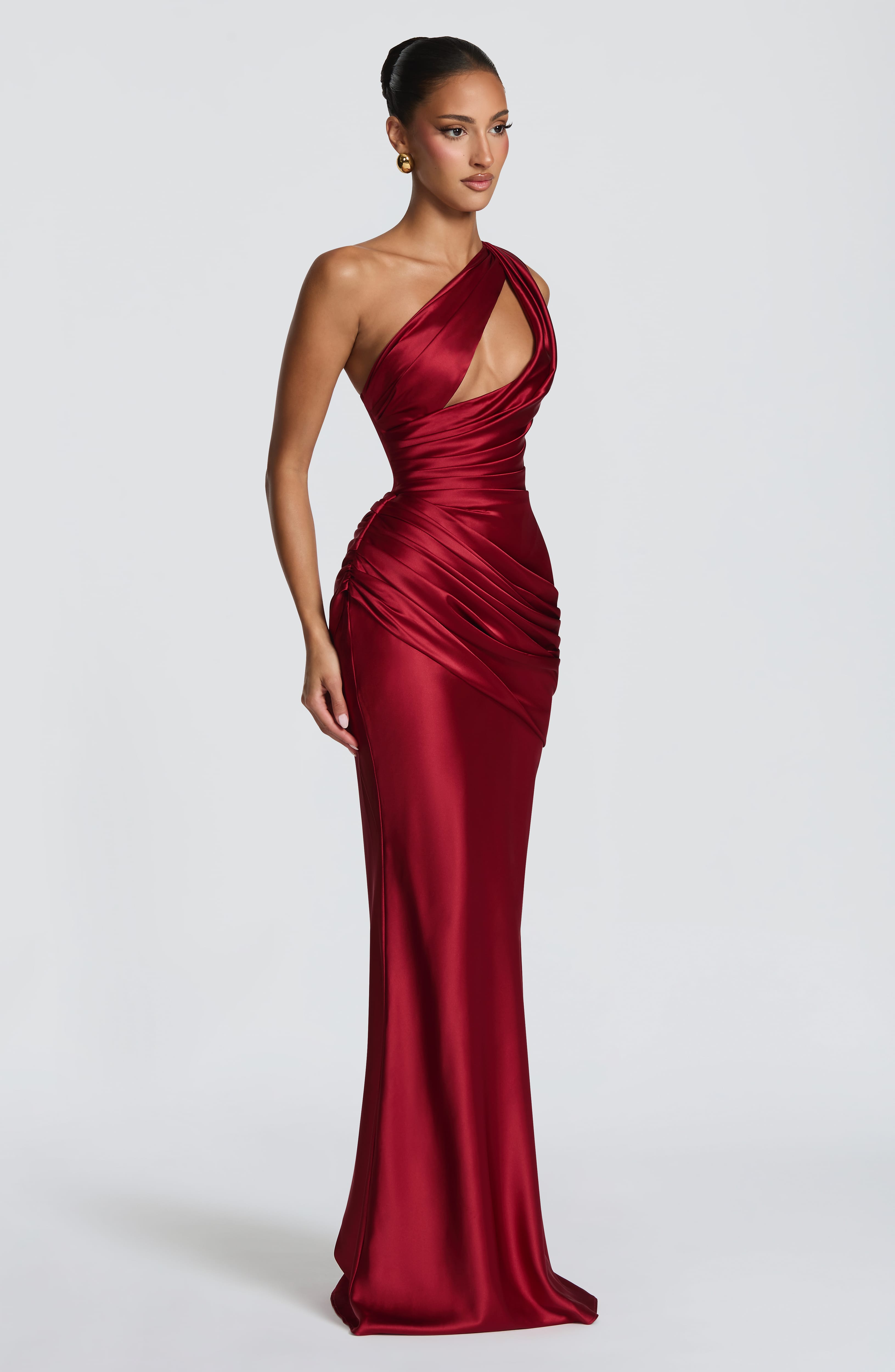 Acacia Maxi Dress - Deep Red