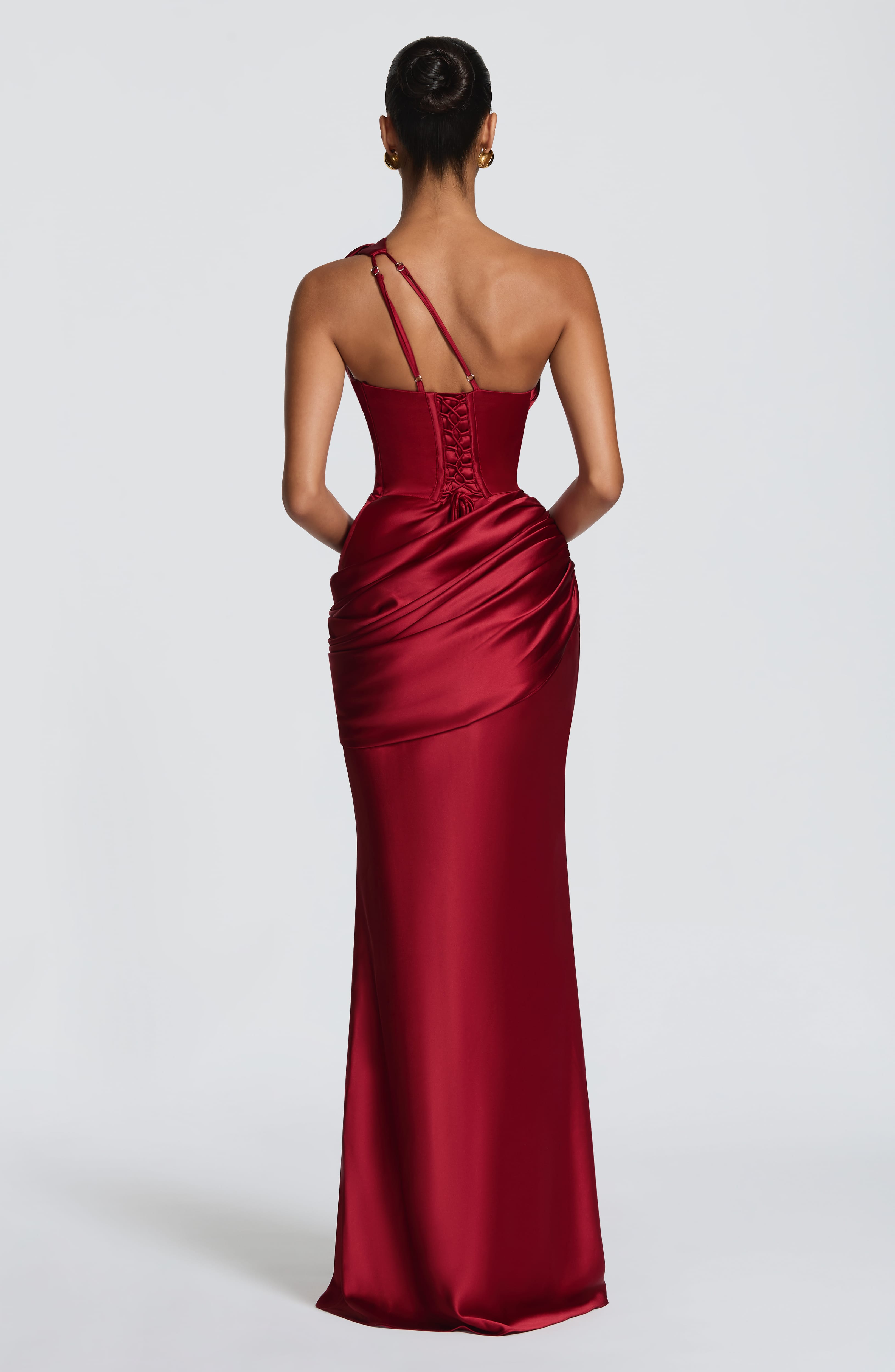 Acacia Maxi Dress - Deep Red