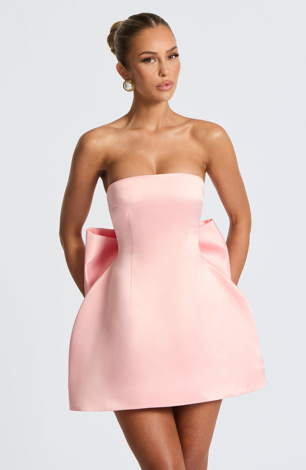 Amber Mini Dress - Blush