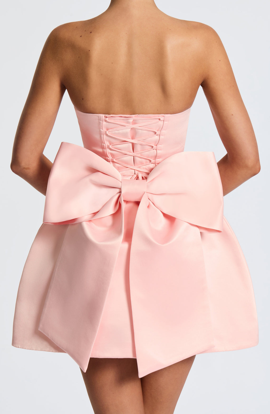 Amber Mini Dress - Blush