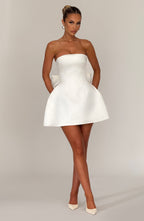 Amber Mini Dress - Ivory