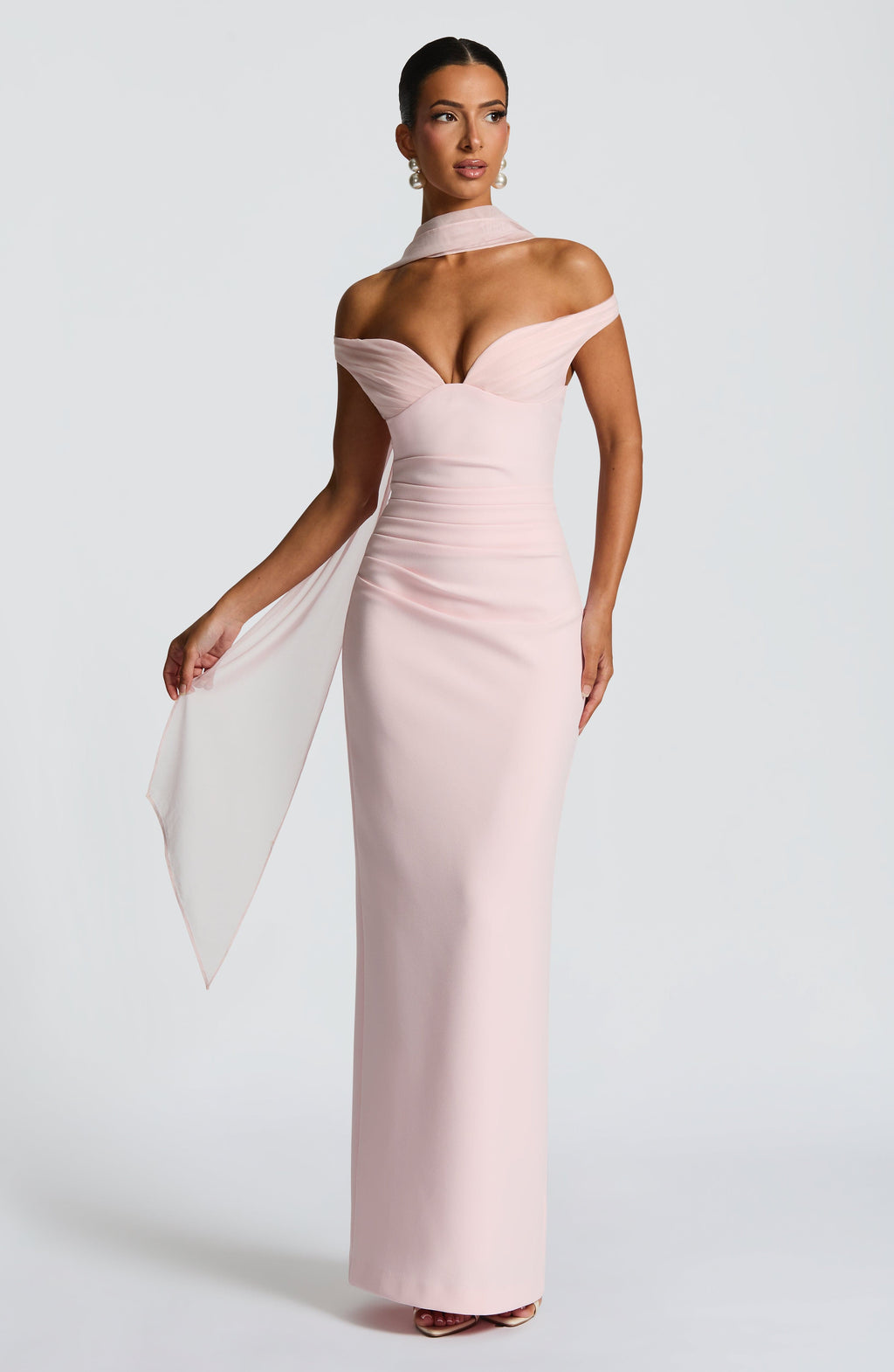 Michaela Maxi Dress - Blush